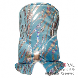 SOMBRERO GALERA TORNASOLADA CON MO�O CELESTE x 1